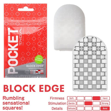 TENGA - Blocked Edge Pocket Masturbator by DelighToys