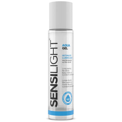 Sensilight Aquagel lubricant front label