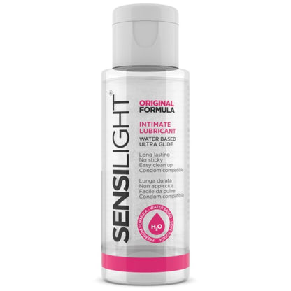 Sensilight Original lubricant bottle detail