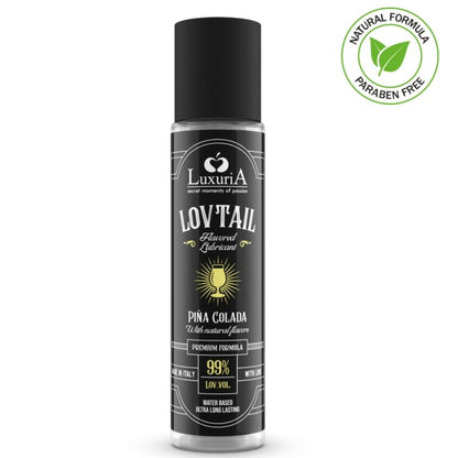 Intimateline Luxuria Water Based Lovtail Lubricant 60 ml — Piña Colada