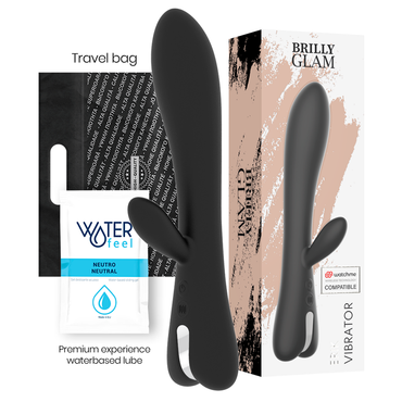 Experience ultimate pleasure with the Brilly Glam Vibrator Watchme Wireless. Dual motors, wireless compatibility, USB rechargeable, 10 vibration modes, and body-safe silicone design.2