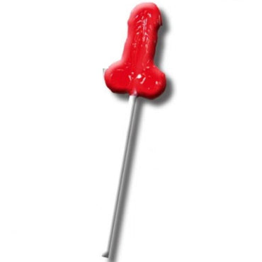 DelighToys - Diablo Goloso – Strawberry Flavored Gummy Lollipop