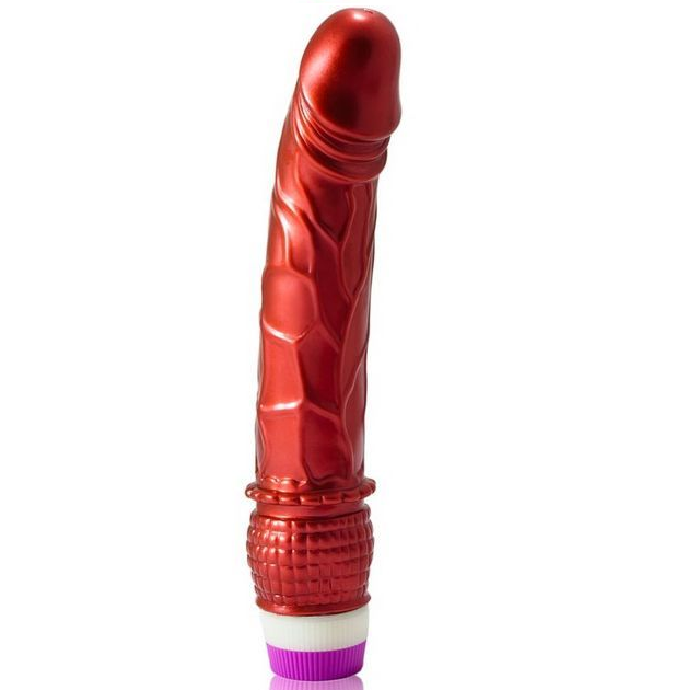 Baile - Realistic Red Vibrator 23 Cm