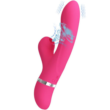 PRETTY LOVE - DelighToys Pretty Love Rabbit Vibrator with Clitoral Suction