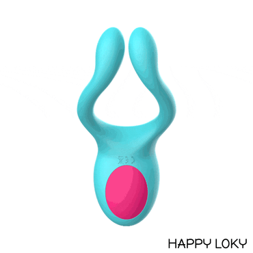 HAPPY LOKY - Multi – Function Frog – Shaped Vibrator with Remote Contr