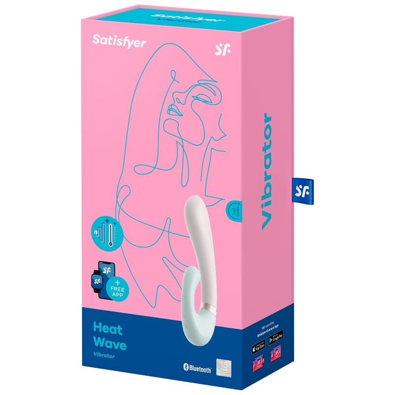 Satisfyer - Heat Wave Vibrator App White