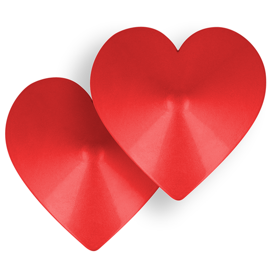 Ohmama Fetish Red Heart Nipple Covers