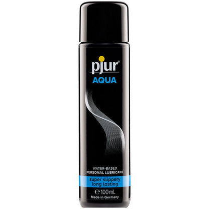 Pjur Aqua unscented lubricant front label