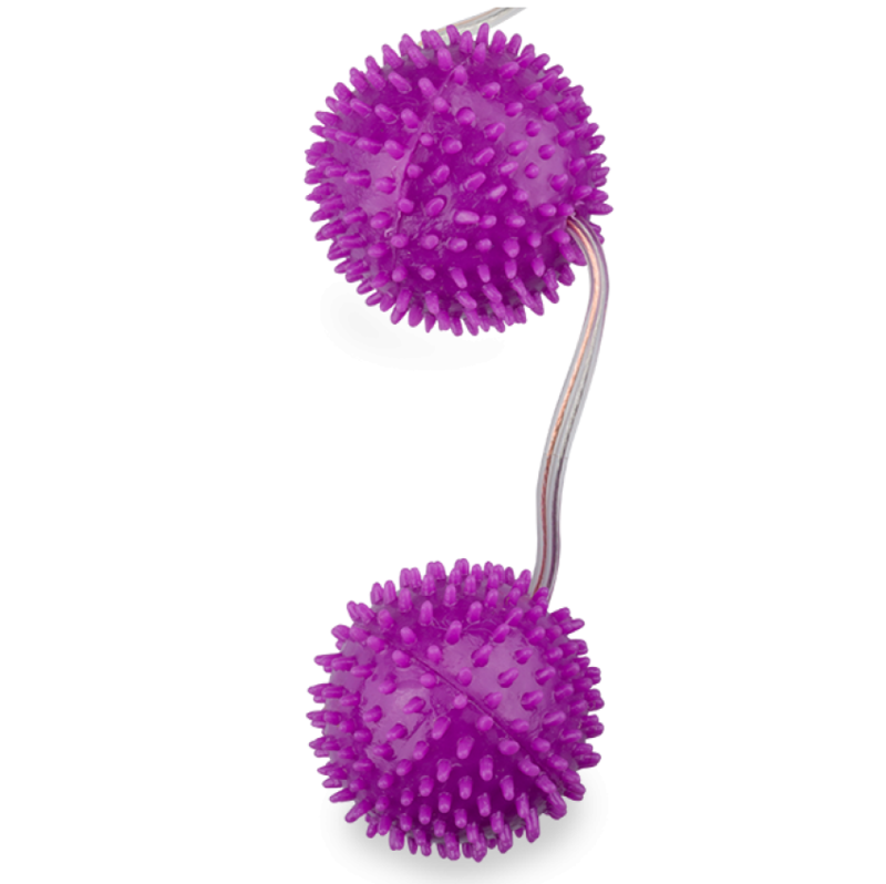 Enhance your pelvic floor strength with Baile Pelvic Balls. Textured, weighted, and discreet for daily use. Ideal for beginners and available in pink and purple.1