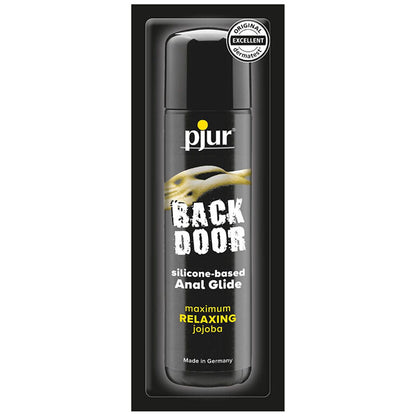 Pjur Back Door silicone anal relaxing gel with jojoba bottle