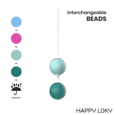 HAPPY LOKY - Kegel Training Beads by DelighToys