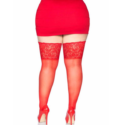 Leg Avenue - Stay Ups Sheer Thigh Up Plus Size