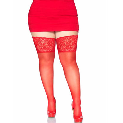 Leg Avenue - Stay Ups Sheer Thigh Up Plus Size