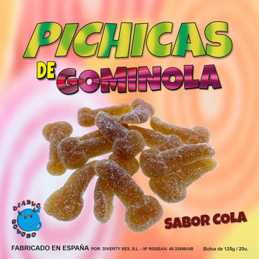 DelighToys - Diablo Goloso – Cola Flavored Gummy Slices