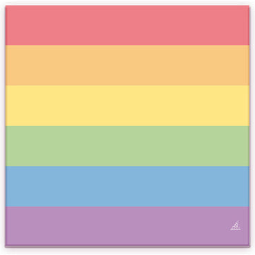 Pride - Set 20 Lgbt Flag Napkins