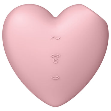 Satisfyer - Cutie Heart Air Pulse Stimulator & Vibrator Pink