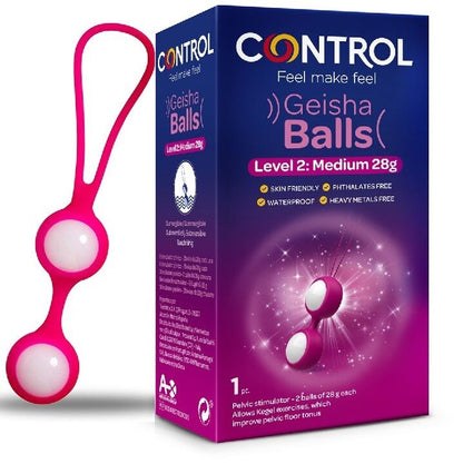 Control Silicone Kegel Balls — II — 28 g