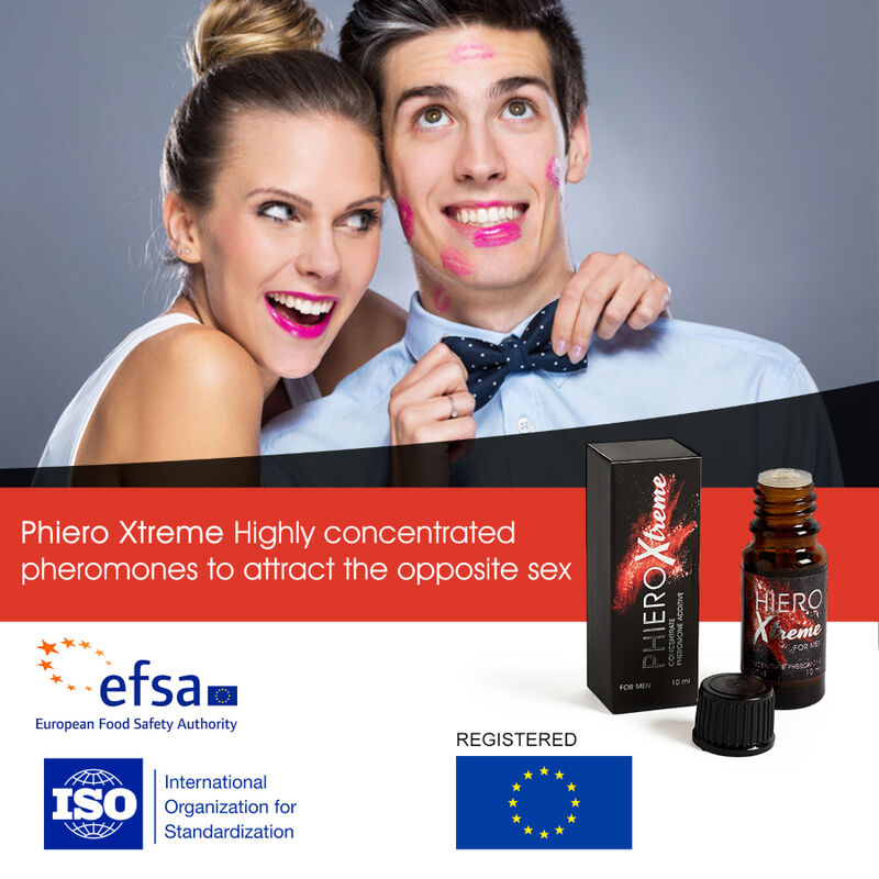 500 Cosmetics Phiero Xtreme unscented pheromone drops packaging