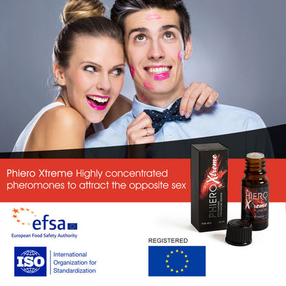 500 Cosmetics Phiero Xtreme unscented pheromone drops packaging