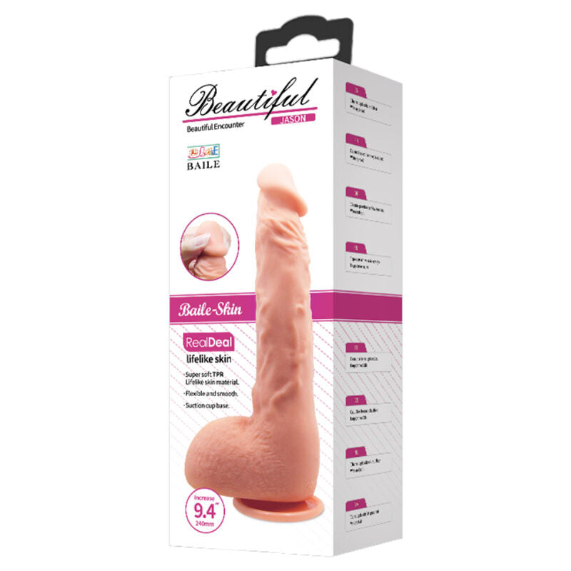 Baile - Realistic Dildo Jason Natural 24 Cm