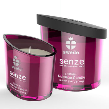 SWEDE - Senze Ecstatic Massage Candle – Jasmine & Ylang Ylang – 50ml