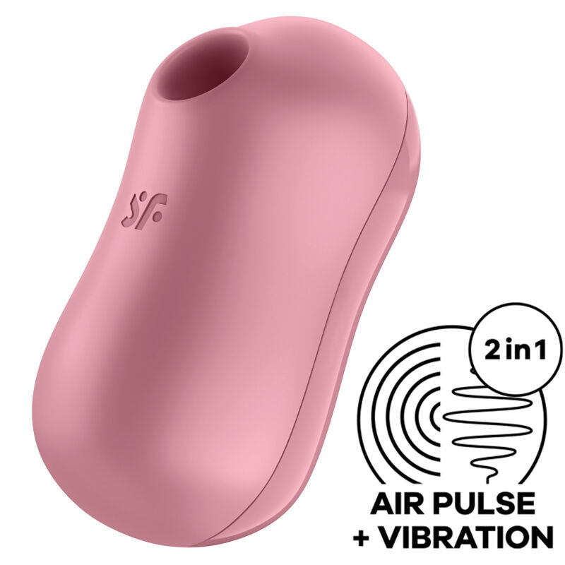 Satisfyer - Cotton Candy Air Pulse Stimulator & Vibrator Pink