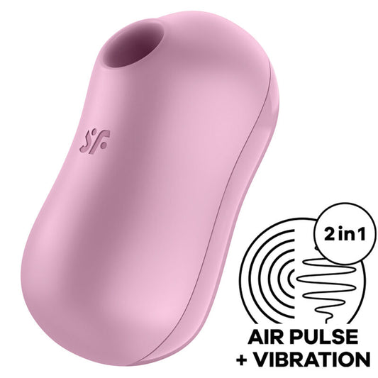 Satisfyer - Cotton Candy Air Pulse Stimulator & Vibrator Lilac