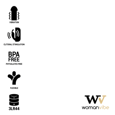 WOMANVIBE - Vanix Silicone Vibrator Stimulator by DelighToys