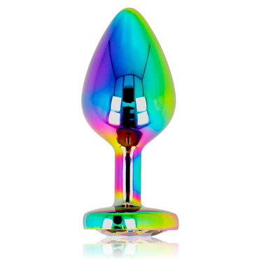 Ohmama - Iridescent Heart Anal Plug Size M