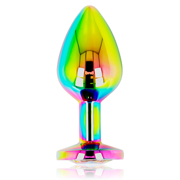 Ohmama - Iridescent Circle Anal Plug Size M