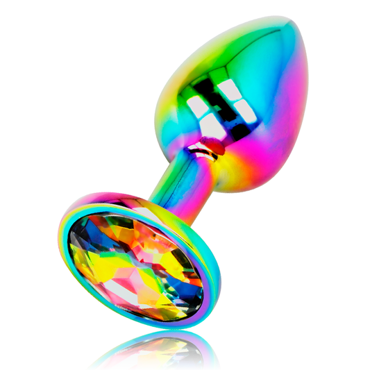 Ohmama - Iridescent Circle Anal Plug Size M