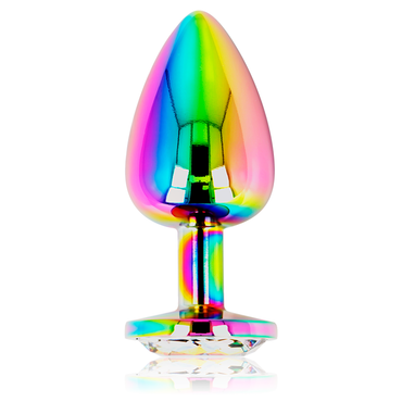 Ohmama - Iridescent Circle Anal Plug - Size L