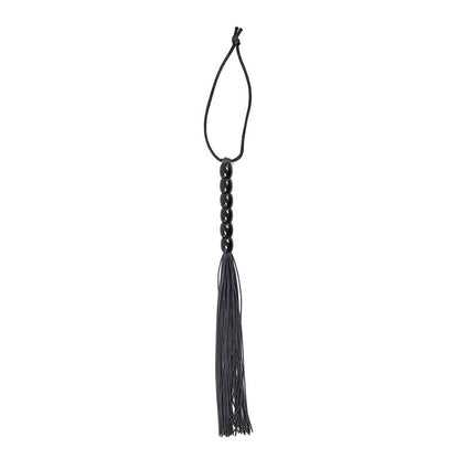 Ohmama Fetish Ribbed Silicone Handle Flogger 22 Cm