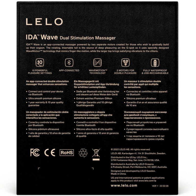 Lelo - Ida Wave Coral Couples Massager