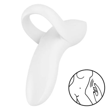 Satisfyer - Bold Lover Finger Vibrator White