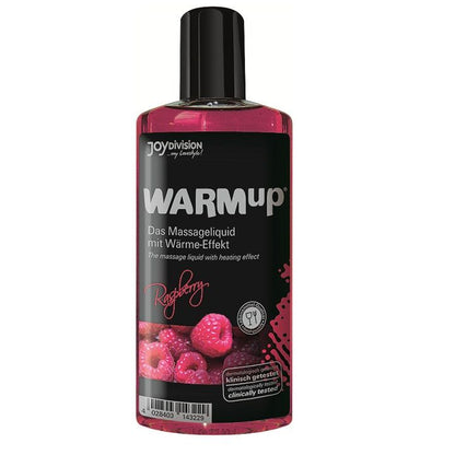 Joydivision Warmup Massage Oil — Raspberry