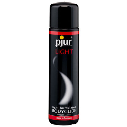 Pjur Light silicone lubricant and massage lotion detail