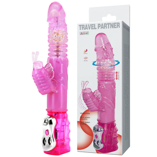 Baile - Travel Partner Up & Down Rotator Rabbit Pink