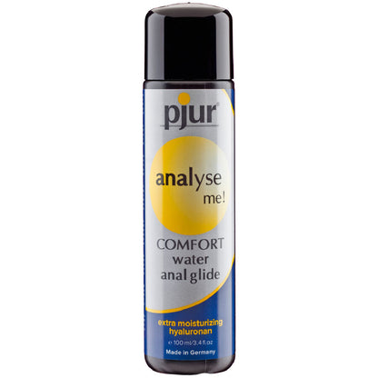 Pjur Analyse Me lubricant label detail