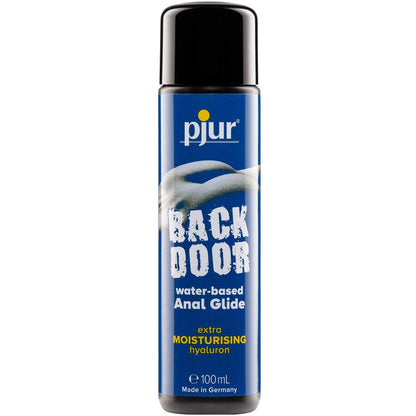 Pjur Back Door Comfort hyaluronic acid lubricant label