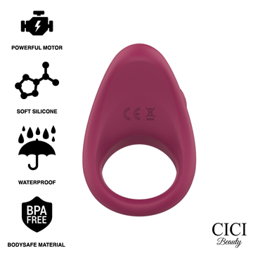 CICI BEAUTY - Premium Silicone Vibrating Ring by DelighToys