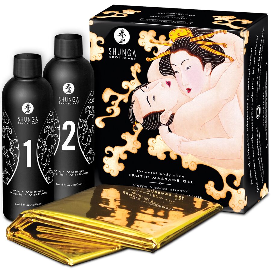 Shunga - Oriental Melon Mango Erotic Body To Body Massage Gel