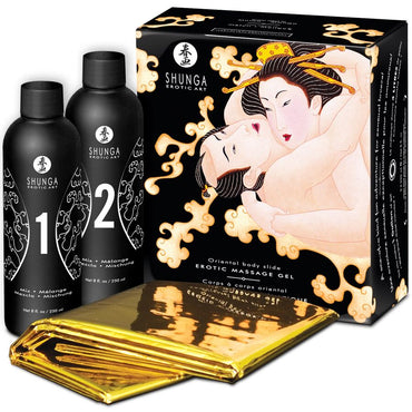 SHUNGA - DelighToys Shunga Oriental Melon Mango Body to Body Massage Gel