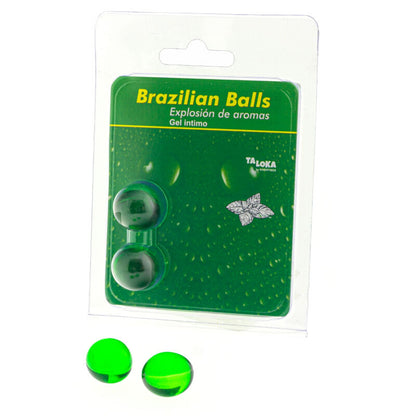Taloka Brazilian balls intimate gel mint variety