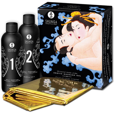 SHUNGA - DelighToys – Shunga Oriental Body – to – Body Massage Gel Exotic Fruit