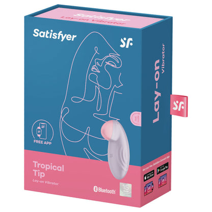 Satisfyer - Tropical Tip Lay-On Vibrator Lilac