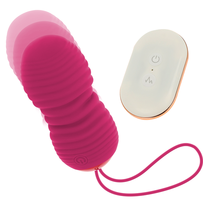 Ohmama - Remote Control Egg 7 Modes Up And Down Pink