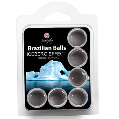 Secretplay Iceberg Effect Brazilian Balls — 6 Balls