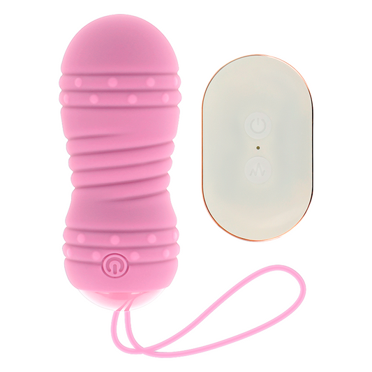 Ohmama - Remote Control Egg 7 Modes Rotation Pink