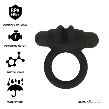 Black&Silver - Agron Ring 2.O